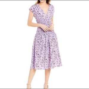 KEEPSAKE The Label Violet Floral Midi Dress